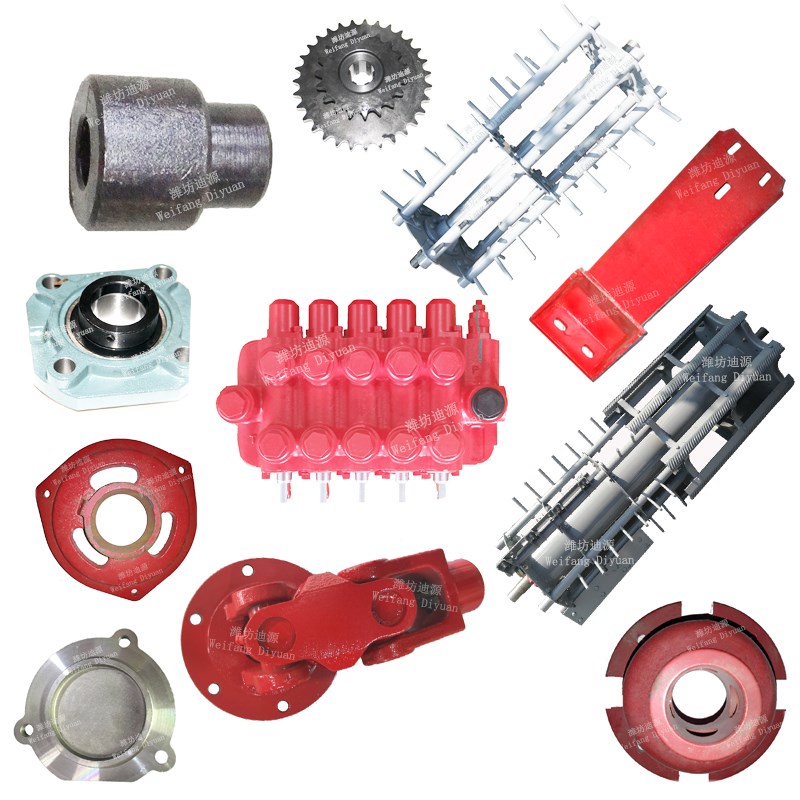 迪源拖CP4E101010055搅龙主动轴适用于雷沃谷神收割机玉米机配件