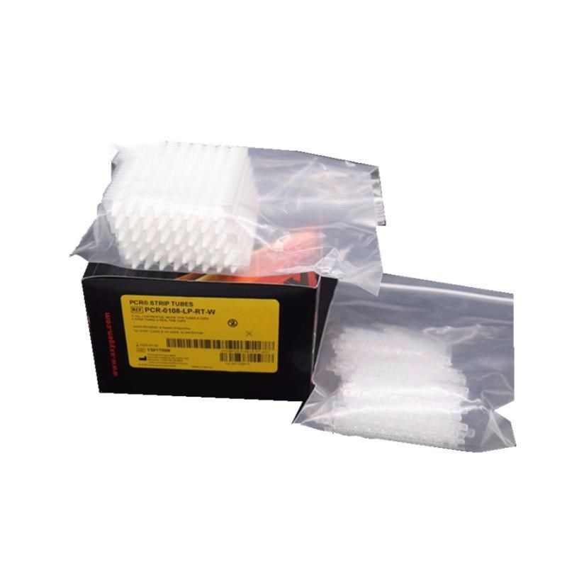 爱思进离心管PCR-0208-FCP-C透明色0.2ml薄壁管平盖8排PCR管