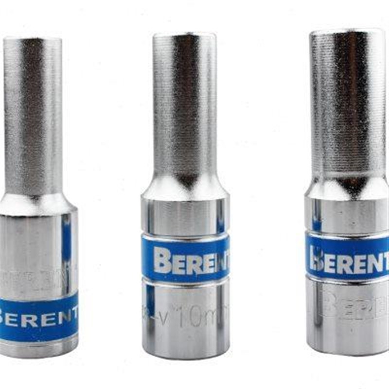 百锐电钻套c筒头12.5mm风批套筒头加深六角电动螺丝刀批头螺母扳