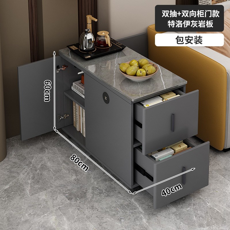 沙发边几柜侧边柜客厅家用角几轻奢现代简约茶几可移动小桌子茶台