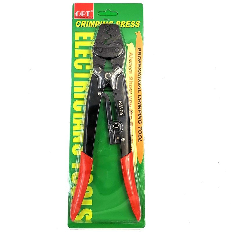 台湾OPT  裸端子压线钳KH-2 6 8 9 12 13 14 16 22 38