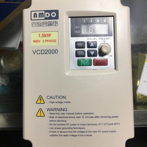 安达变频器矢量VCD1000/2000 1.5/2.2/3/4/5.5/7.5/11/15/18.5KW