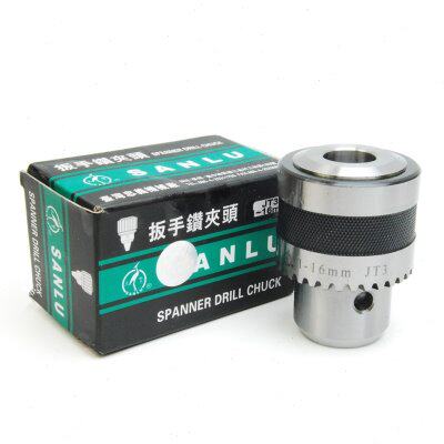 台湾三鹭重型扳手钻夹头1-16mmB18/B16/JT3/JT6坚固耐用高精