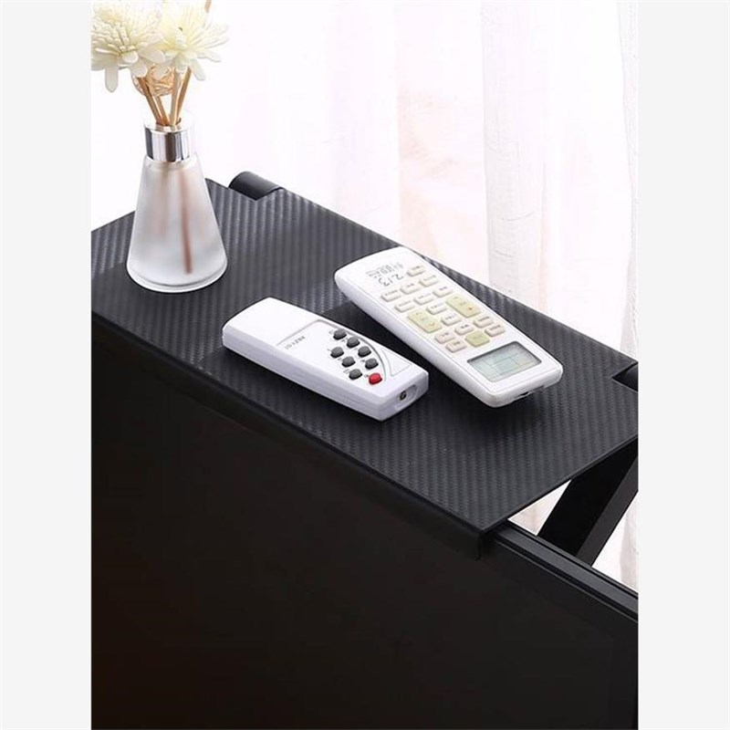 电视机顶盒储物架免打孔路由器遥控器盒储物架显示器上支架电脑