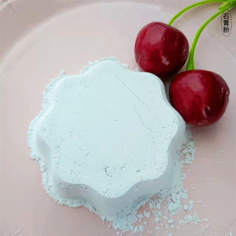 天然透明石膏块工艺品装饰石膏矿石高强建筑石膏粉模具手动模型粉