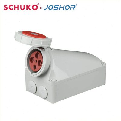 SCHUKO大电流3P4孔5孔125A明装工业插座TYP:1381 TYP:139 TYP:143
