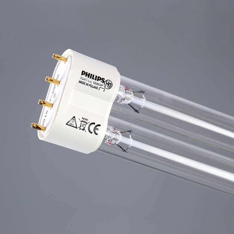 飞利浦紫外线消毒灯管灯 TUV PL-L 18W36W55W 双灯管HY型 2G11
