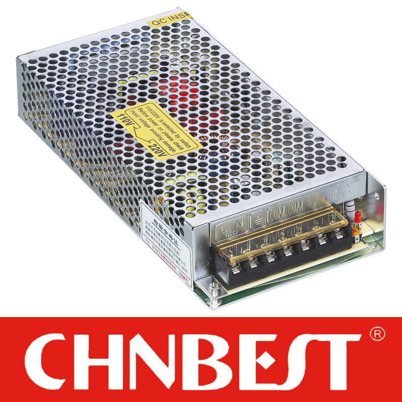 百斯特开关电源120W直流24V转5ALED灯带监控AC220可调变压器明矿S