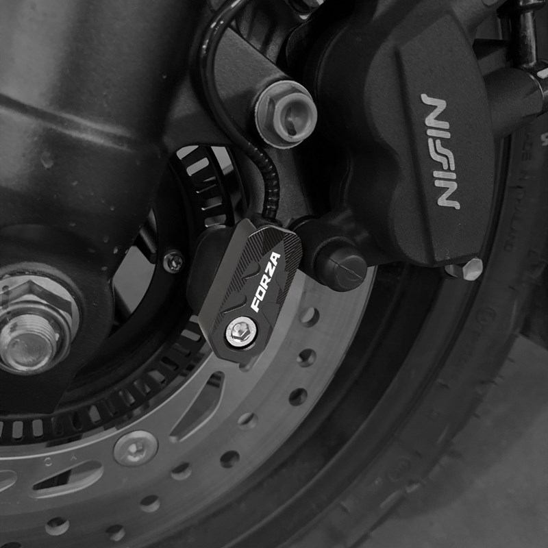 适用本田佛沙350传感器保护盖NSS350ABS刹车L护罩FORZA300改装配