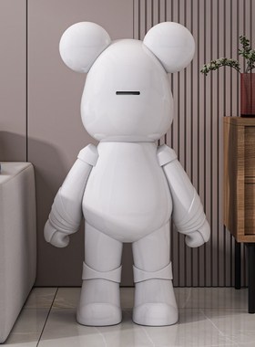 网红存钱罐暴力熊大摆件客厅电视柜旁大型L落地家居装饰品乔迁礼