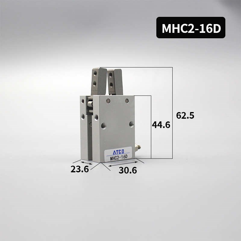 机械手32d气动mhc2/气夹20d25d型气缸/手指支点//10d爪爪小型-16d