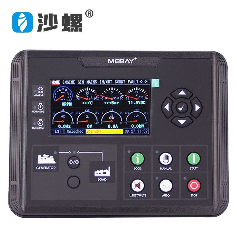 DC60D柴油发电机控制器替代HGM6110N单机自动化远程启动信号控制