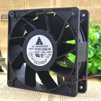 原装台达 PFB1224EHE 12CM 12038 24V 1.08A 大风 变频器散热风扇
