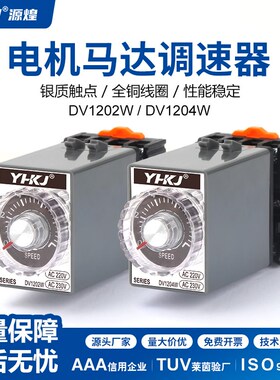 调速器DV1204W DV1202W速度控制器交流马达电机220V