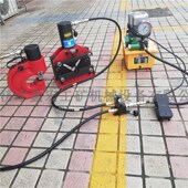 多功能角铁加工机器 三合一角钢切断机 700多功能角钢加工机