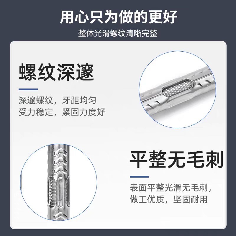 不锈钢202/30m4沉头内膨胀螺丝门窗安装内膨胀螺丝塑料膨胀