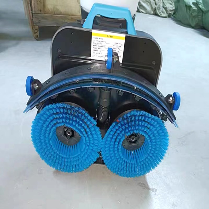 扫拖一体洗地机手推n式迷你无线拖地地机商用办公室用餐厅刷盘胶