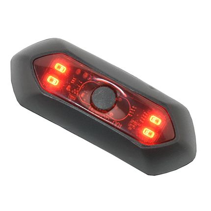 摩托头盔灯爆闪LED灯电动自行车骑行灯夜骑警示灯代驾安全灯USB充