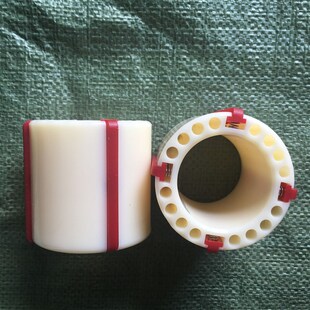 封箱胶带机械零配件胶带分条机3寸收卷轴胶套 四个条卷取轴尼龙套