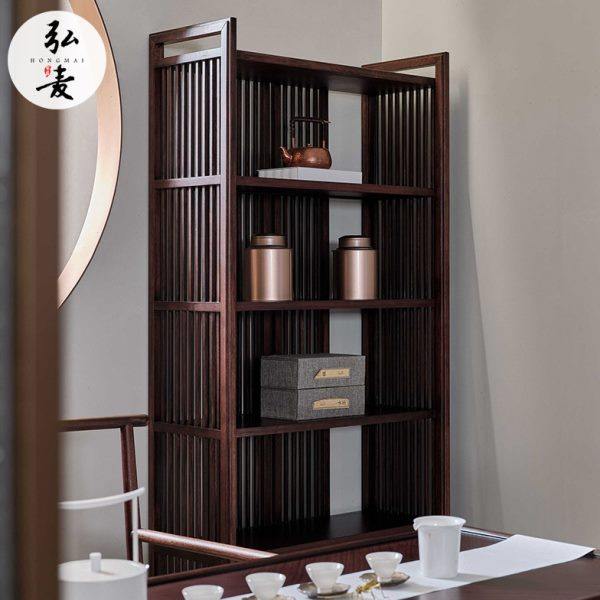 博古架实木新中式多宝阁茶叶架展示架宋氏美学茶室茶具收纳置物架,住宅家具,多宝格/博古架,淘宝优惠券,粉丝福利购,淘宝优惠卷