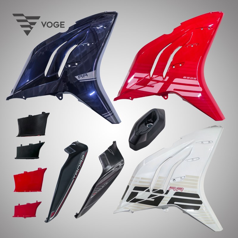 无极660RR原装左n右护板定风翼前后上下安装座大板挡风板防摔球块