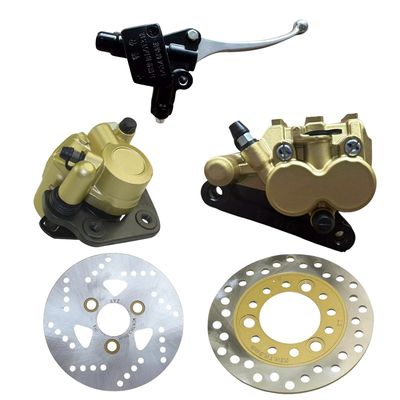 适用HJ100T-5/6/7/8/8C VN/VM/VF100前碟刹车上泵油.缸下泵卡钳