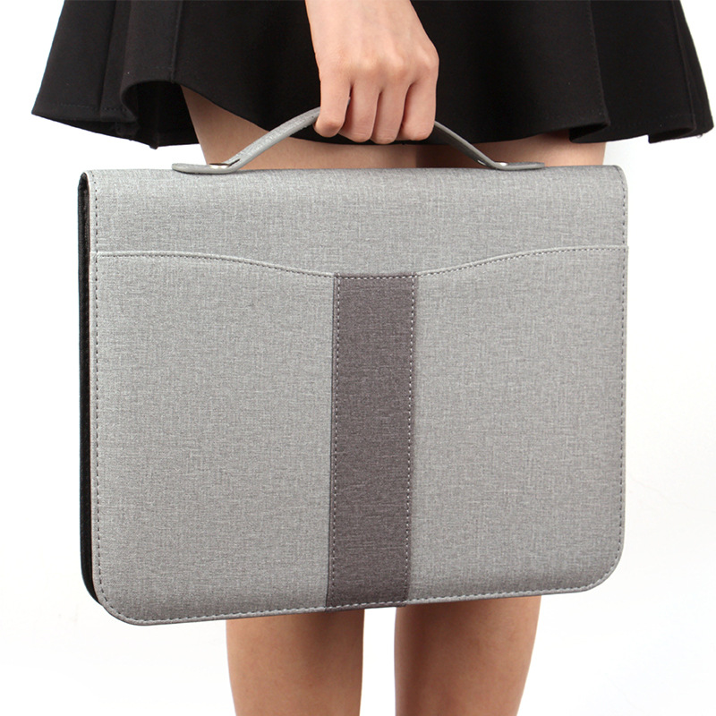 KOBEST康百BS604手提经理包A4多功能计算器文件夹签约本办公收纳