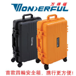 相机镜头摄影器材箱 便携式 万向轮拉杆安全箱内胆 5520F 万得福PC
