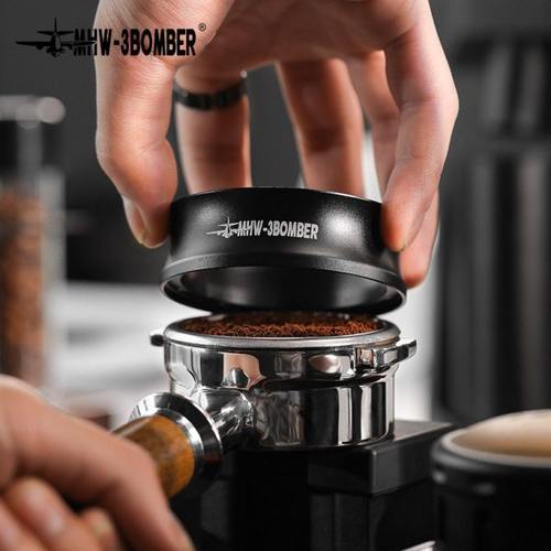 MHW-3BOMBER轰炸机咖啡接粉环 磁吸接粉器布粉环磨豆机防飞粉58mm