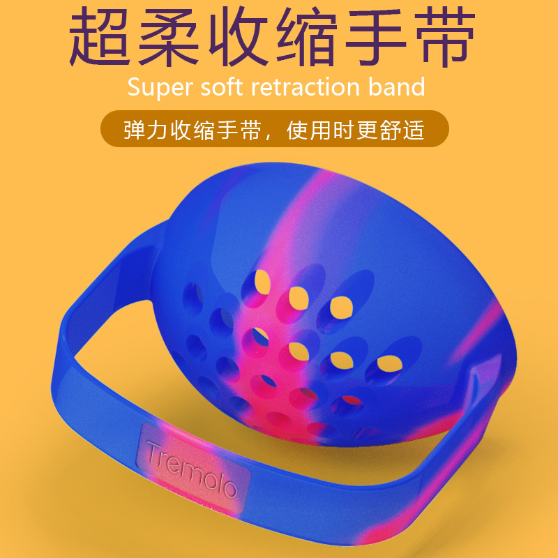 手型手指训练球钢琴手势球矫正器带儿童指力练习球辅Y助握力球防