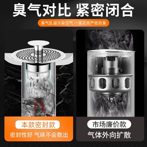 洗脸盆手池弹跳芯漏水塞子下水器过滤网面盆按压式配件头发防堵臭