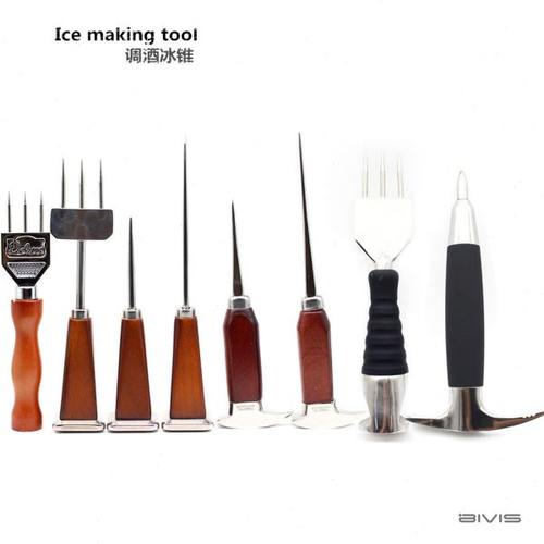 碧唯斯 PILOT调酒冰锥 单叉戟调酒三头锥 调酒冰锥 三叉戟 凿冰器