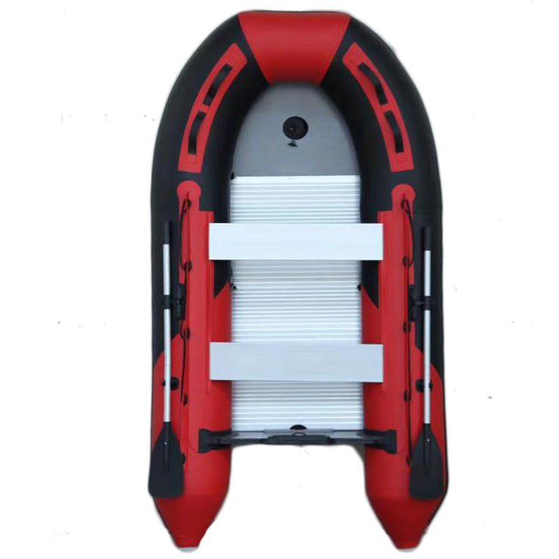 厂家供应冲锋舟铝合金底冲锋舟充气船拉丝底橡皮艇现货铝合金船