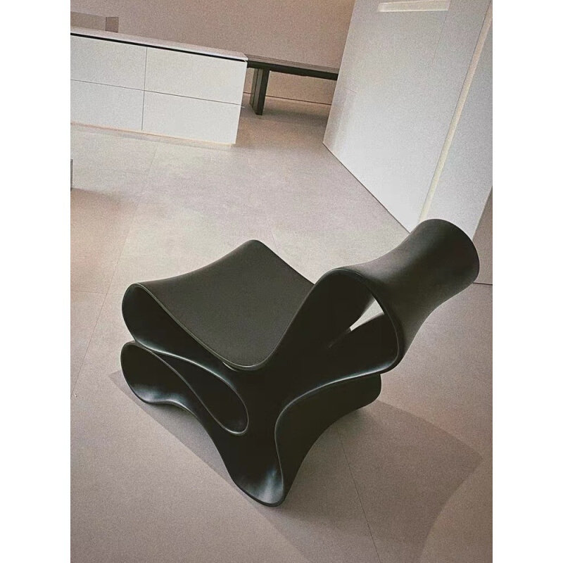 北欧创意设计师玻璃钢异形面条休闲靠背椅子Reform Lounge Chair