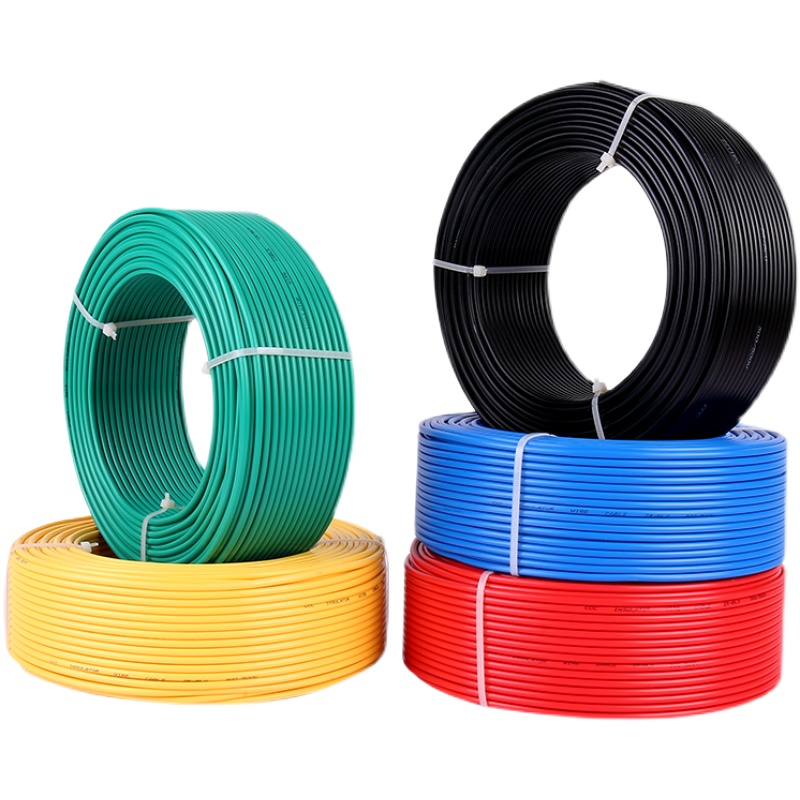 铝芯电线2.5国标4家用6平方BLV10户外防老化单芯多股铝线软线电缆