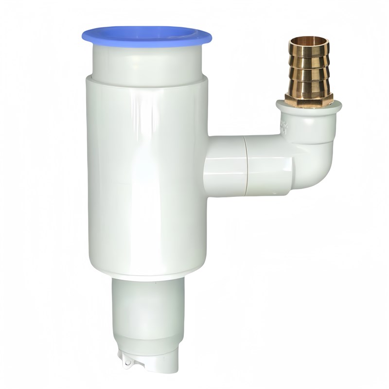 内插40PVC管排水三通下水管洗衣机接头扫地机器人烘干机40管防臭