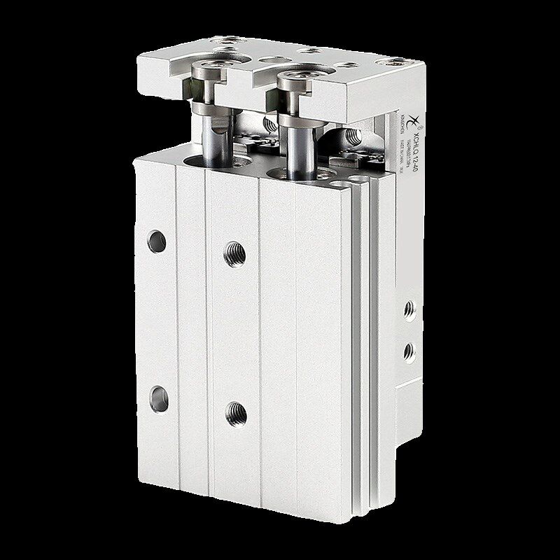 亚德客型MXQ带导轨滑台气缸HLQ16/6/8/12/20/25-10X30X40X50*75SA