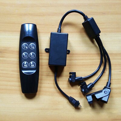 433.92无线遥控双马达电动推杆电机线性致动器手控开关电源控制器