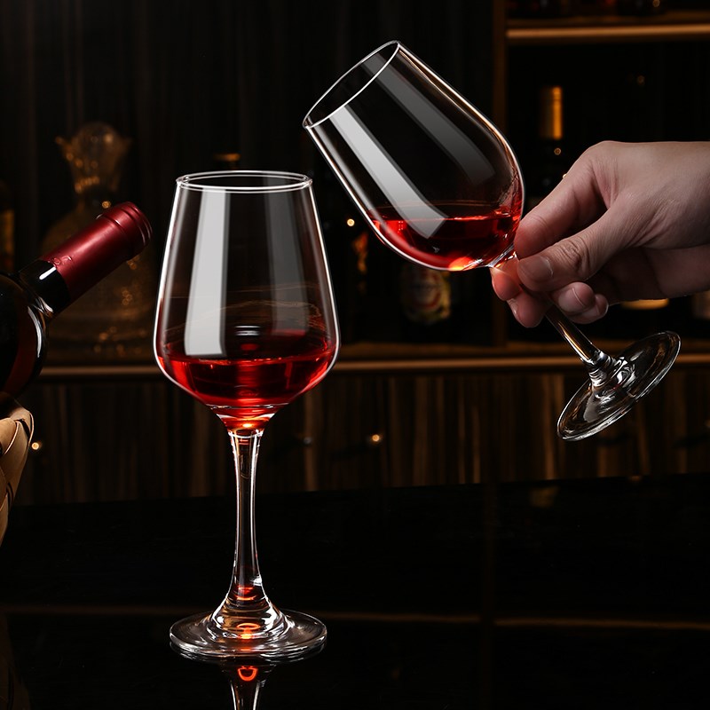 高颜值水晶红酒杯轻奢醒酒器家用E葡萄酒杯套装高脚杯红酒杯子
