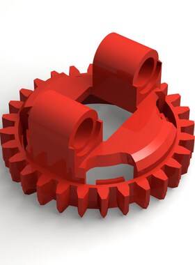 【1KG】兼容乐高99010小颗粒积木科技机械零配件28齿轮旋转盘平台