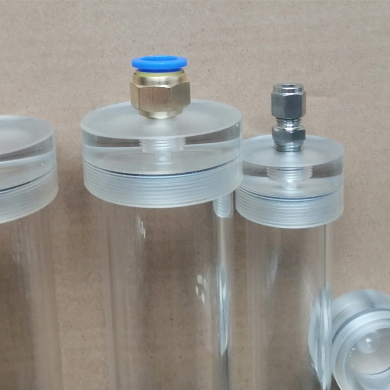 亚克力有机玻璃干燥管空管气体净化管脱水管色谱Y气体除水管