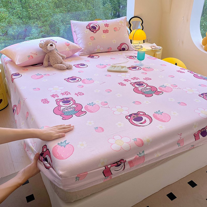 全棉高低床子母床上下铺上下床135厘米床笠床罩135x200 150190