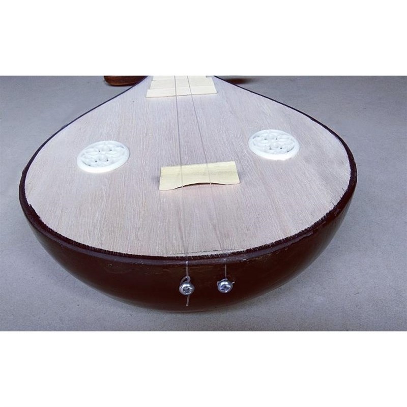 精选两弦8品色木柳琴土琵琶业余爱好者练习琴民间弹拨伴奏