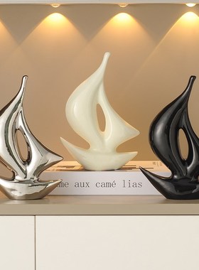 一帆风顺帆船摆件家居好物客厅乔迁新居酒柜电视柜办公室装饰礼品