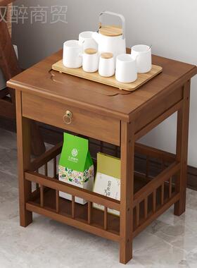 茶架子物架置客小型博古架实茶木叶收厅纳柜茶ZYH室茶具架茶叶储