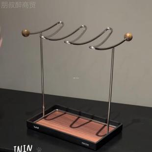 玄关入收纳挂架客厅置物架挂户门钥LWW车匙口装 罩创意家居饰摆件