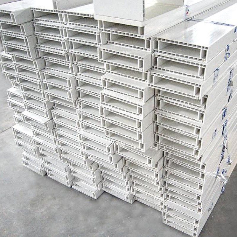 线槽板ABS阻燃光纤槽道绝缘防火聚氨酯PVC复合电缆高分子桥架