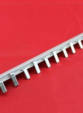 C45/2P 110A汇流排 规格:紫铜1.8厚*10mm宽 bus bar DZ47汇流排