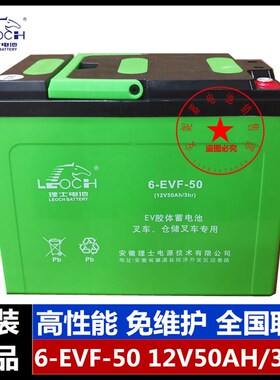 杭叉叉车电瓶杭叉CBD20-AMC1电动搬运车电池6-EVF-50 12V50AH电瓶