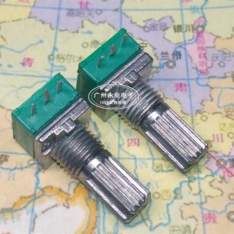 现货 3脚 RK097N单联电位器 B1K/2K/5K/10K/20K/50K/100K/200K